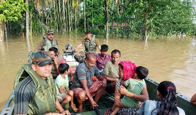 Assam Flood Situation | असम में बाढ़ की स्थिति भीषण गंभीर, 29 जिलों में सात लाख से अधिक लोग प्रभावित