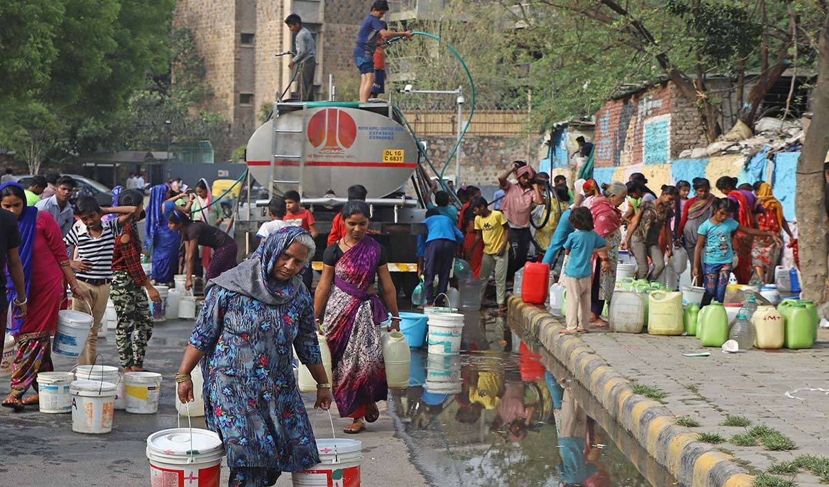 water crisis delhi