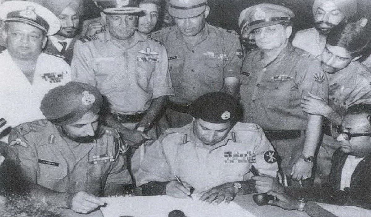 pak army surrender