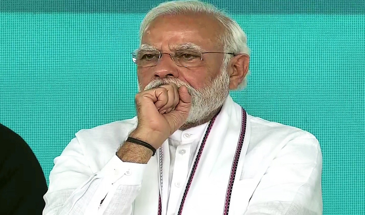 narendra modi sad