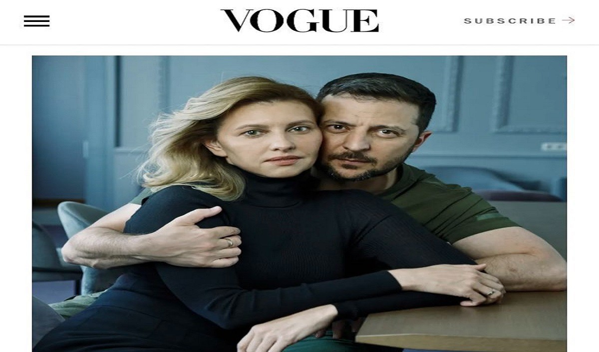President Zelenskys Vogue 
