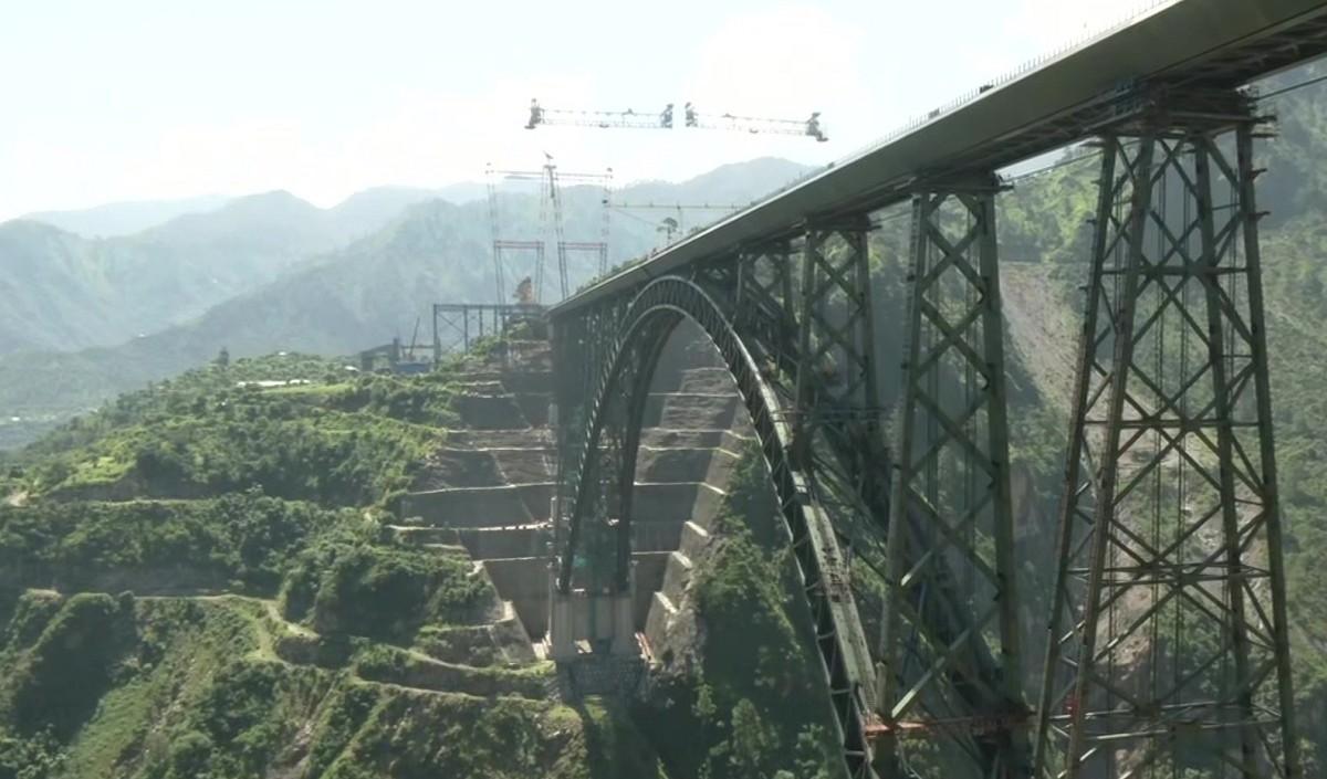 Chenab railway bridge