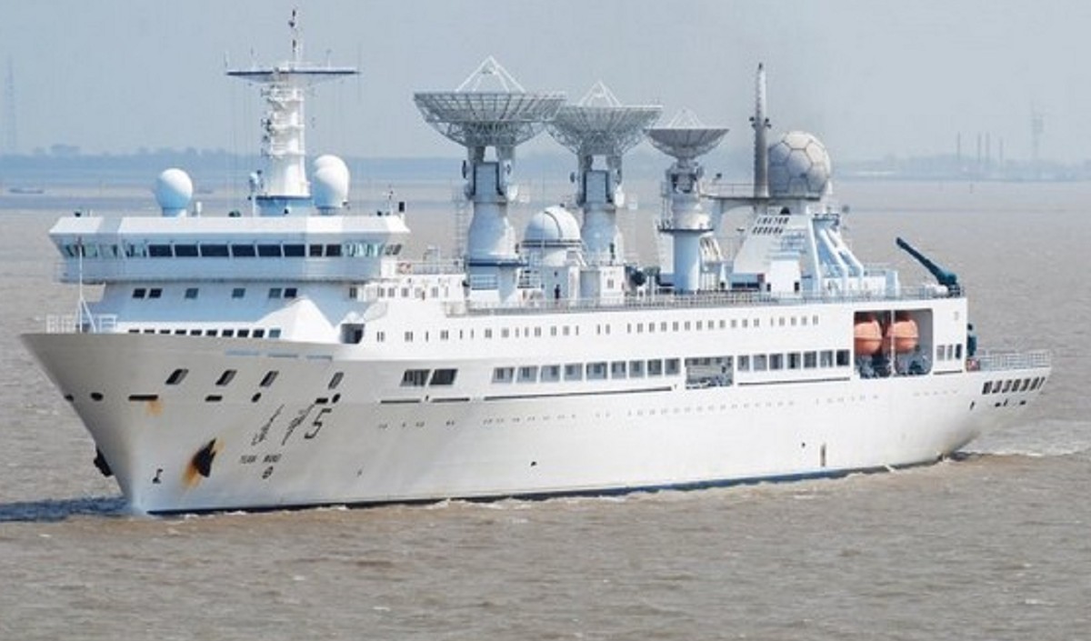 Chinese spy ship