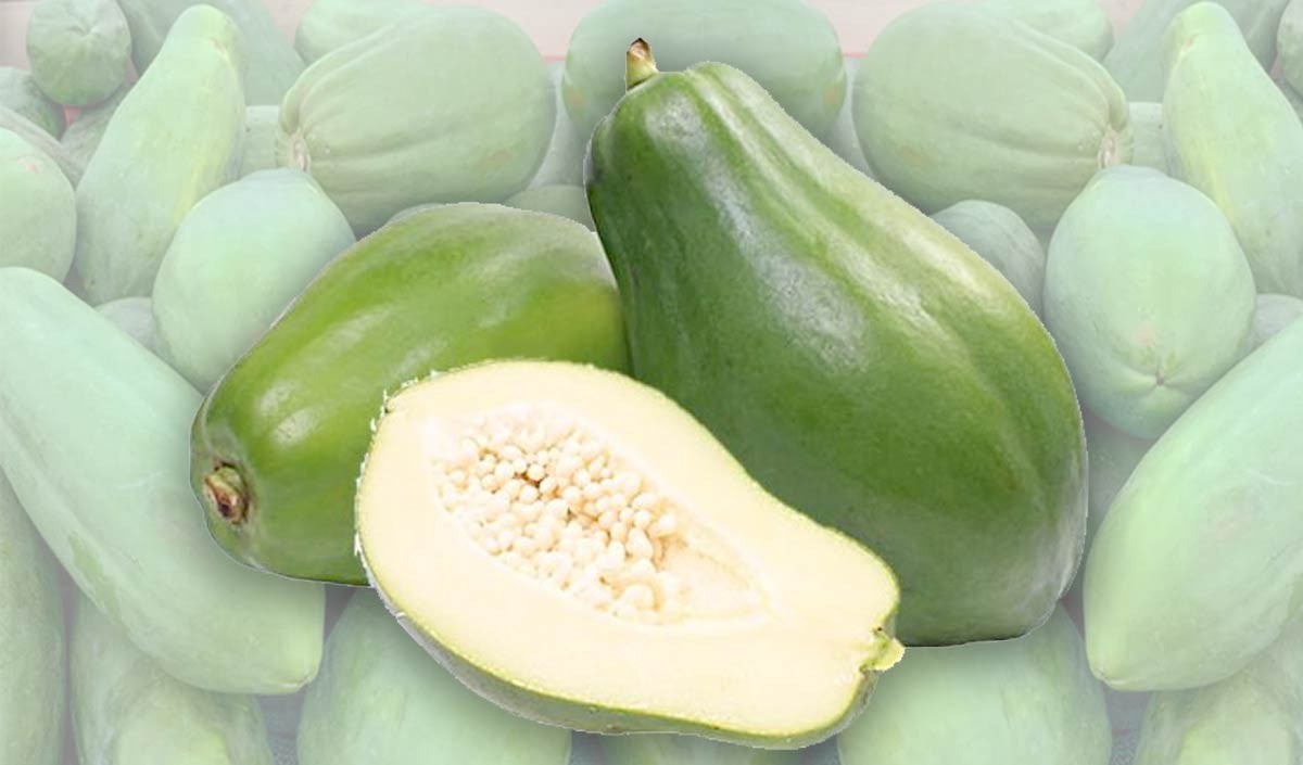 raw papaya