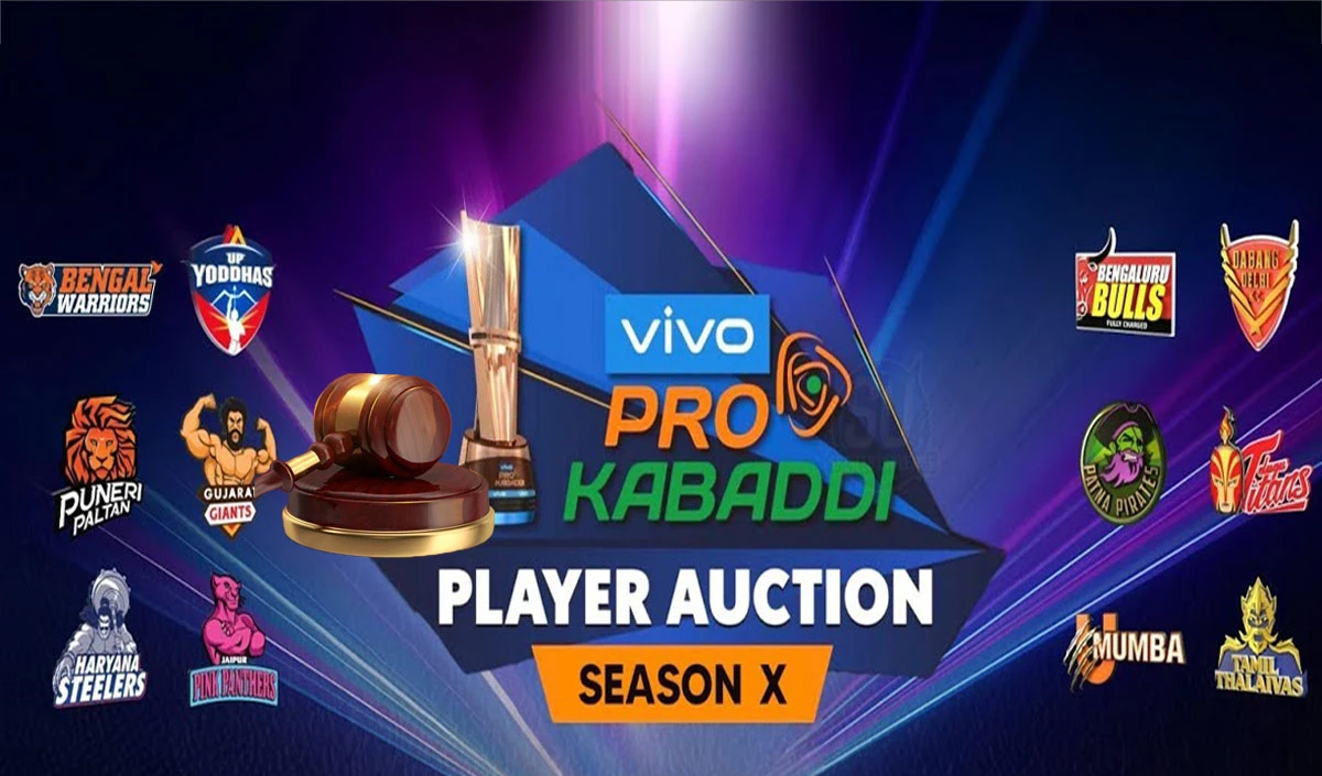 pro kabaddi league  season 10 Auction