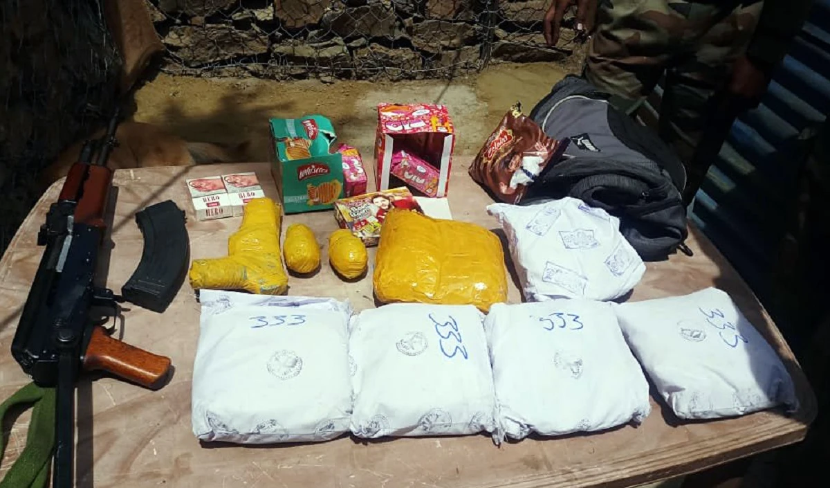 Arms, drugs recovered