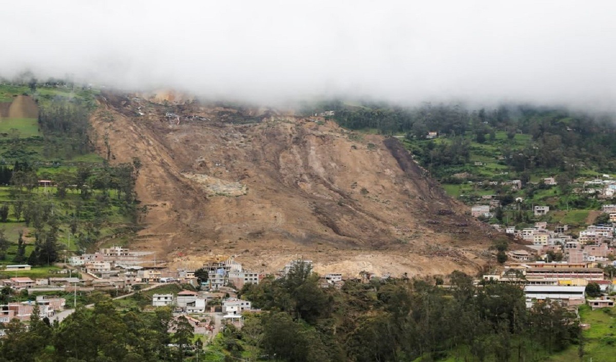 Landslide in Ecuador