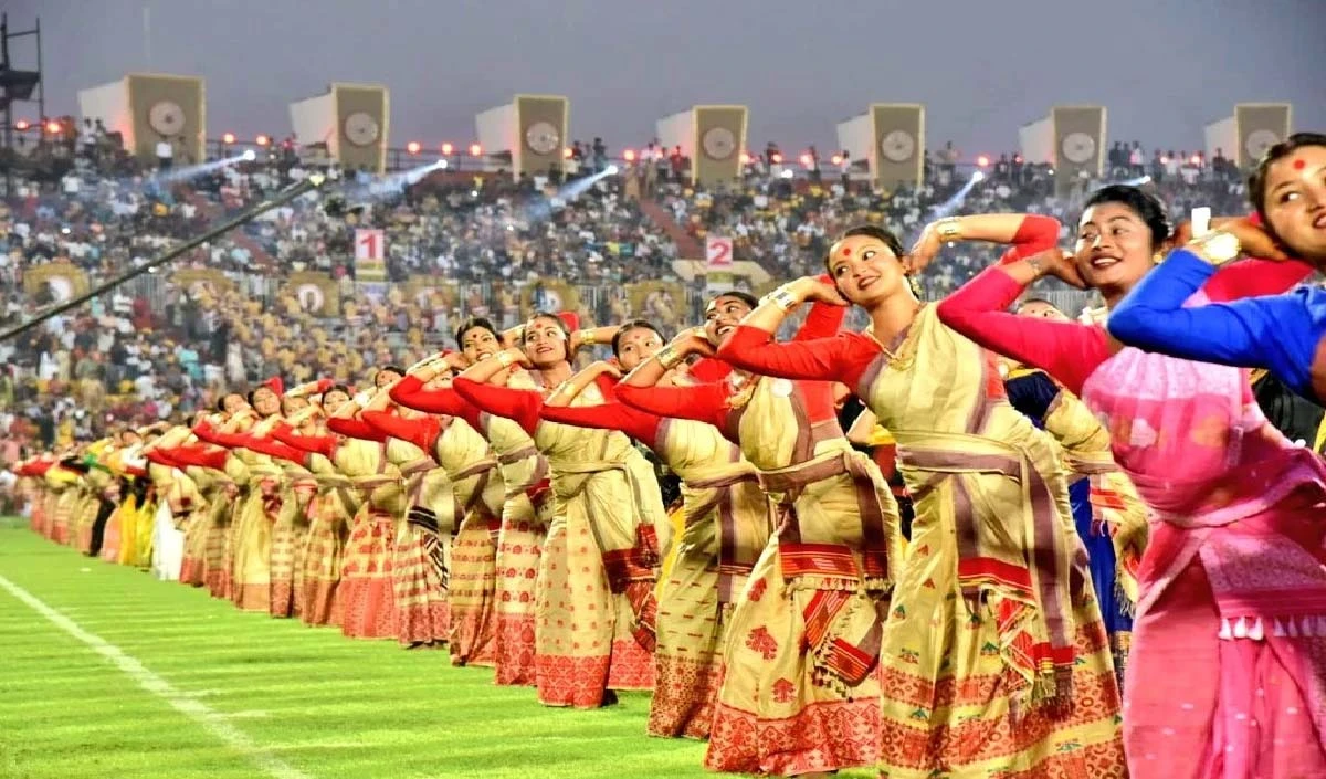 bihu dance