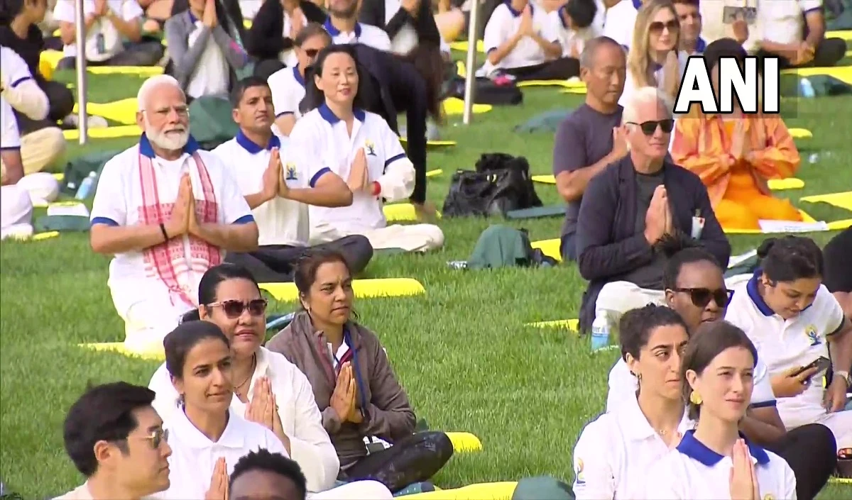 pm modi us visit Yoga Day 