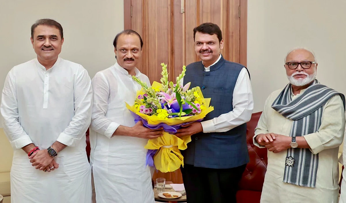 Ajit Pawar and Devendra Fadnavis