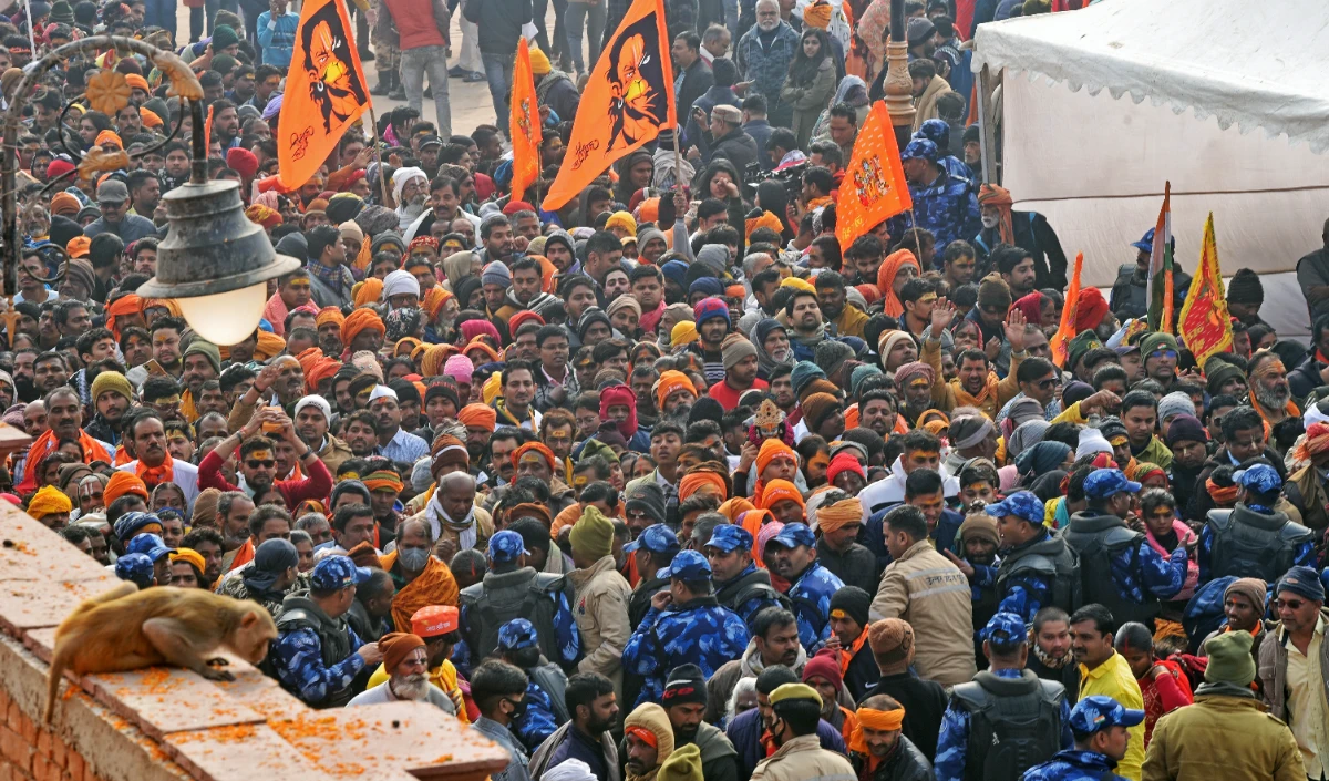 Ram Mandir rush