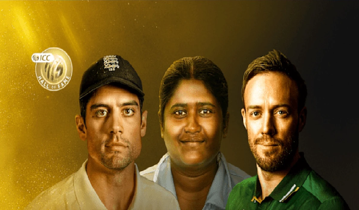 neetu david with ab de villiers and alaister cook 