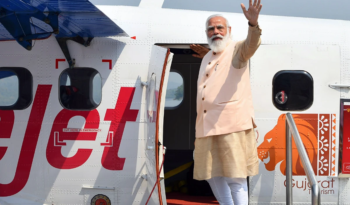 modi plane1