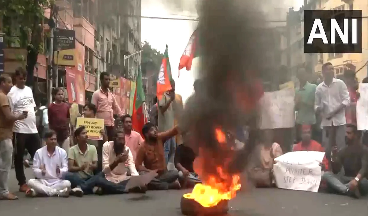 BJP protests