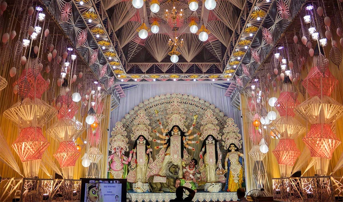 Durga Puja pandals