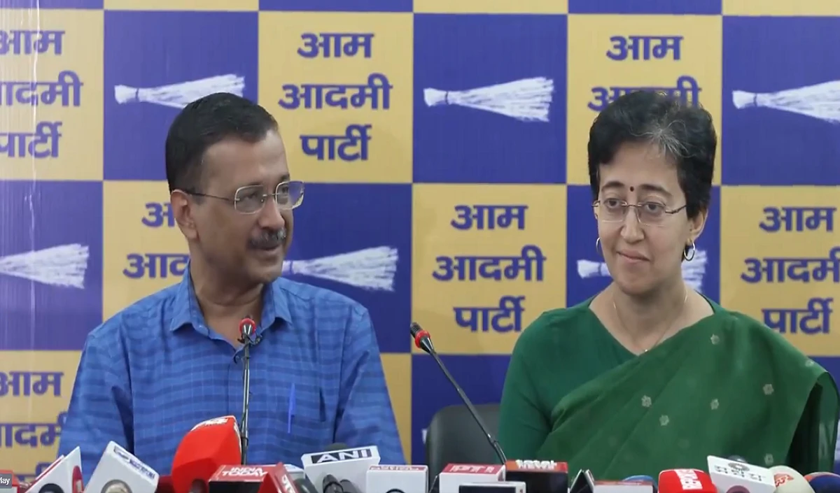 Kejriwal and Atishi