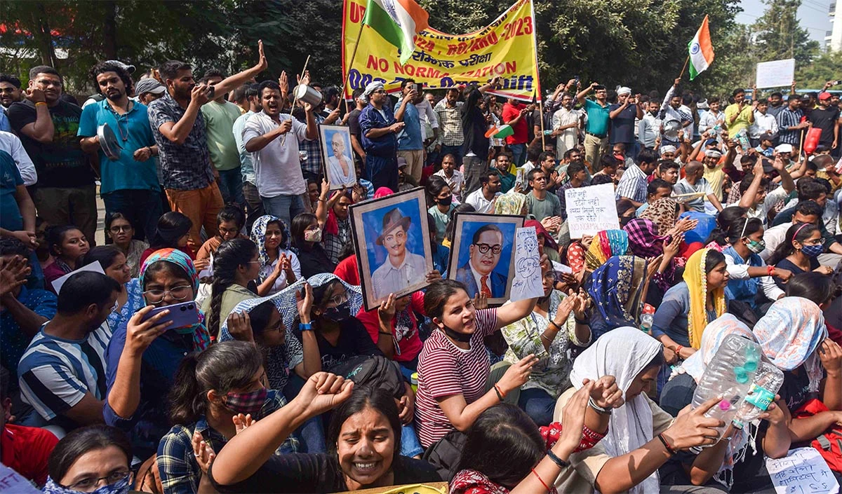 Prayagraj Student Protest