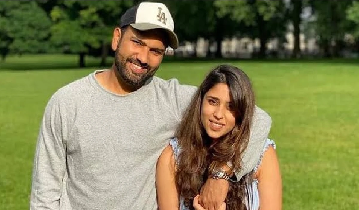 Rohit sharma and ritika sajdeh