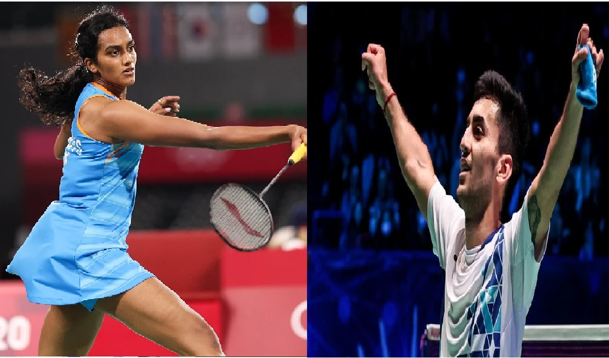  pv sindhu and Lakshya Sen 