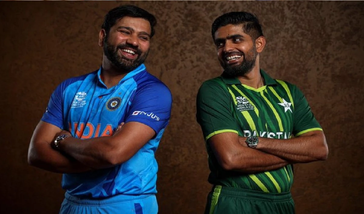 Rohit Sharma and babar Azam