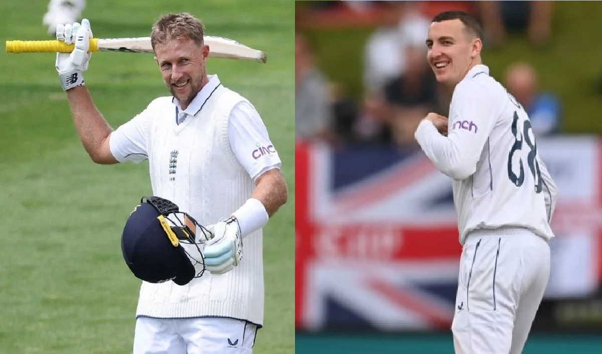 Joe root and Harry brook