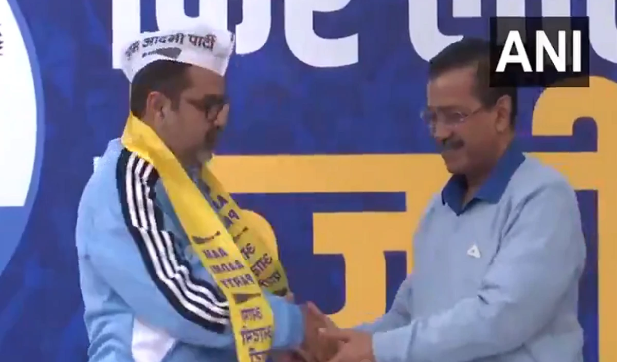 Awadh Ojha joins AAP