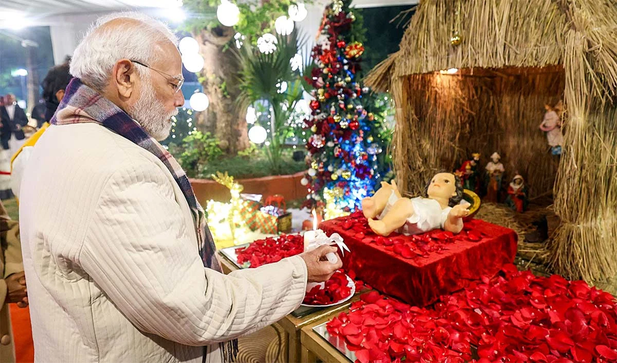 PM Modi Celebrates Christmas