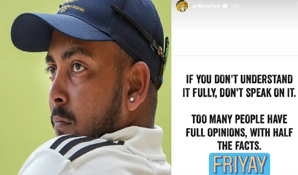 Prithvi shaw 