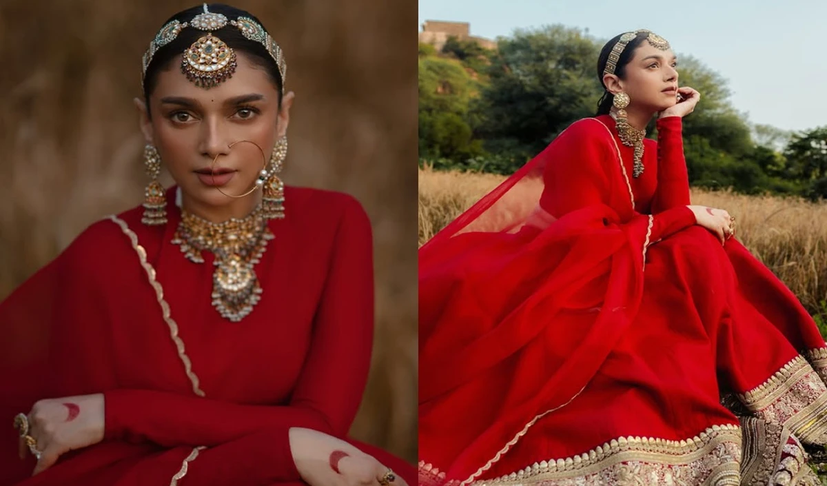 Aditi Rao Hydari bridal look