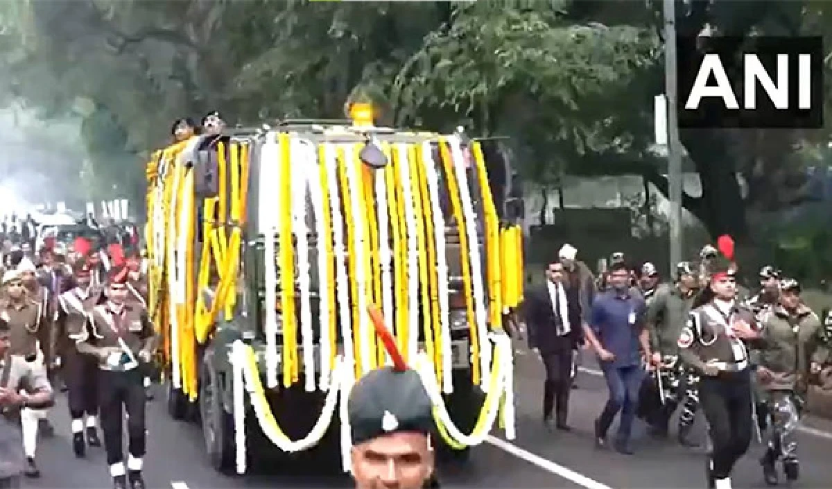 manmohan singh last rites