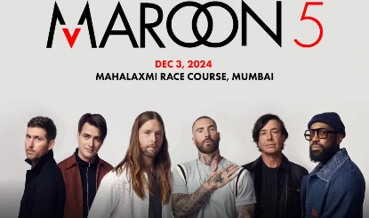 Maroon 5 Concert In India | भारत में अपने पहले कॉन्सर्ट से पहले मरून 5 के सदस्य पहुंचे मुंबई, जानें शो से जुड़ी पूरी जानकारी 