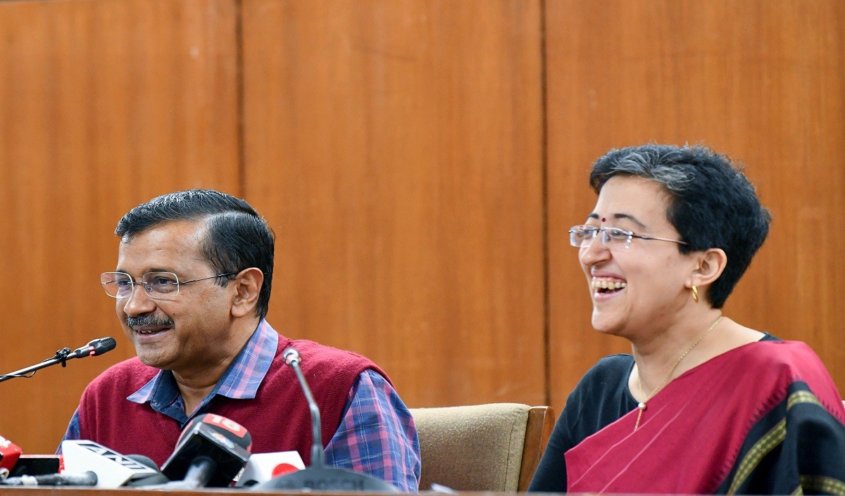 Arvind Kejriwal Atishi