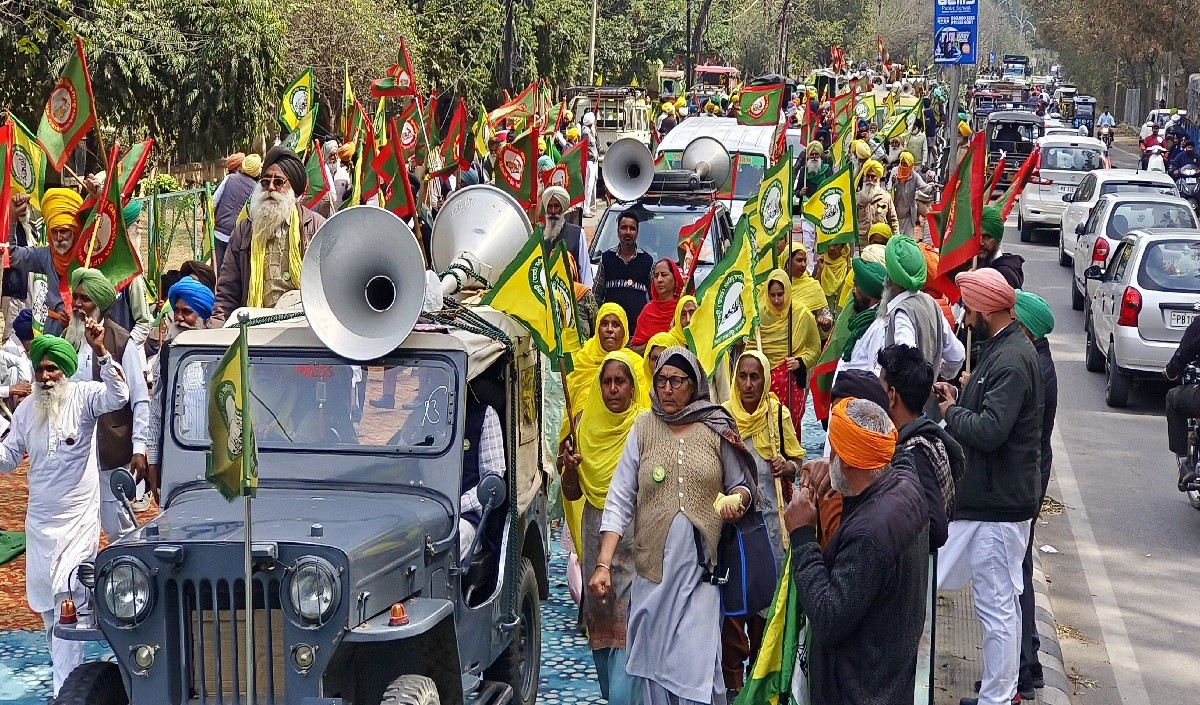 farmer protest farmer protest