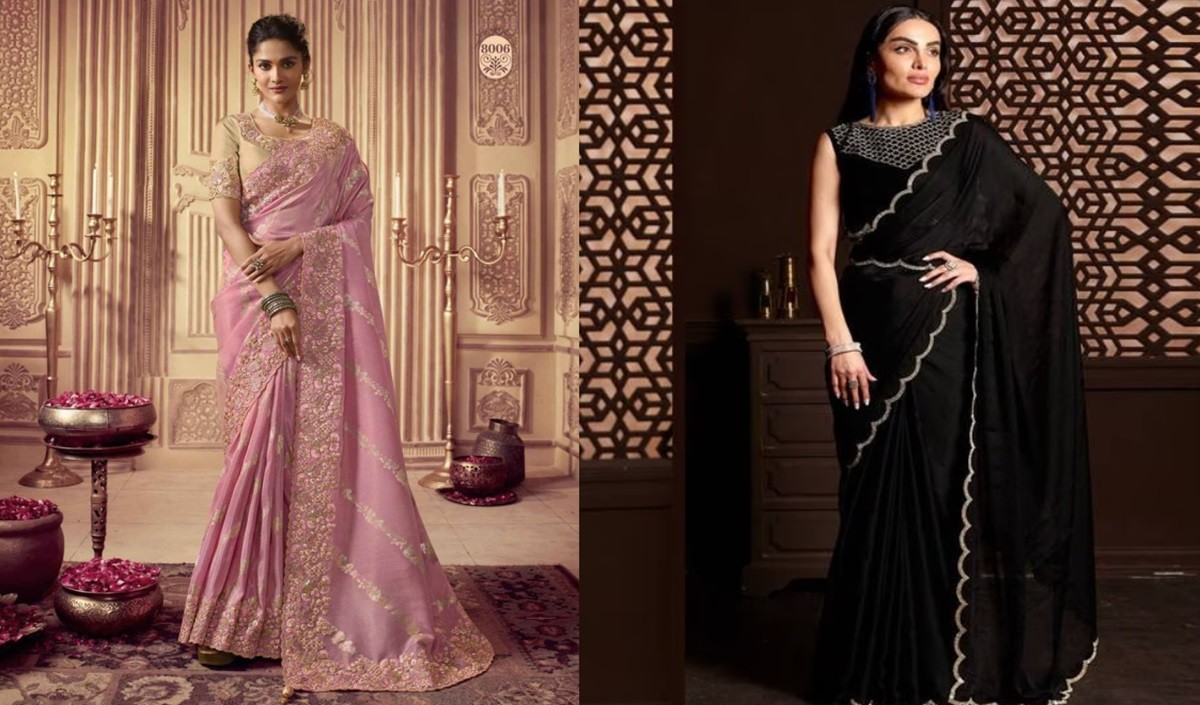 Fashion Tips: If you want to get a slim look in saree then try these designer sarees, they will enhance your beauty.