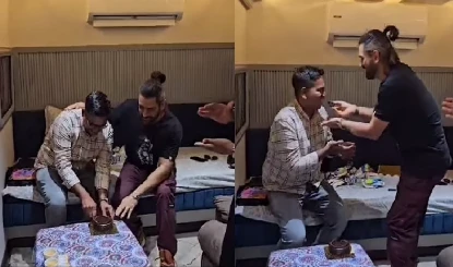  एक बार फिर जीता MS Dhoni ने दिल, धर्मशाला जानें से पहले मनाया पर्सनल बॉडीगार्ड का जन्मदिन- Video