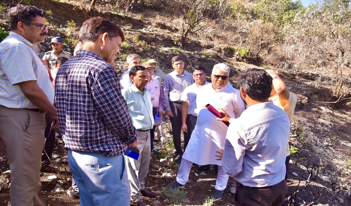 Union Forest Minister Bhupendra Yadav visited forest