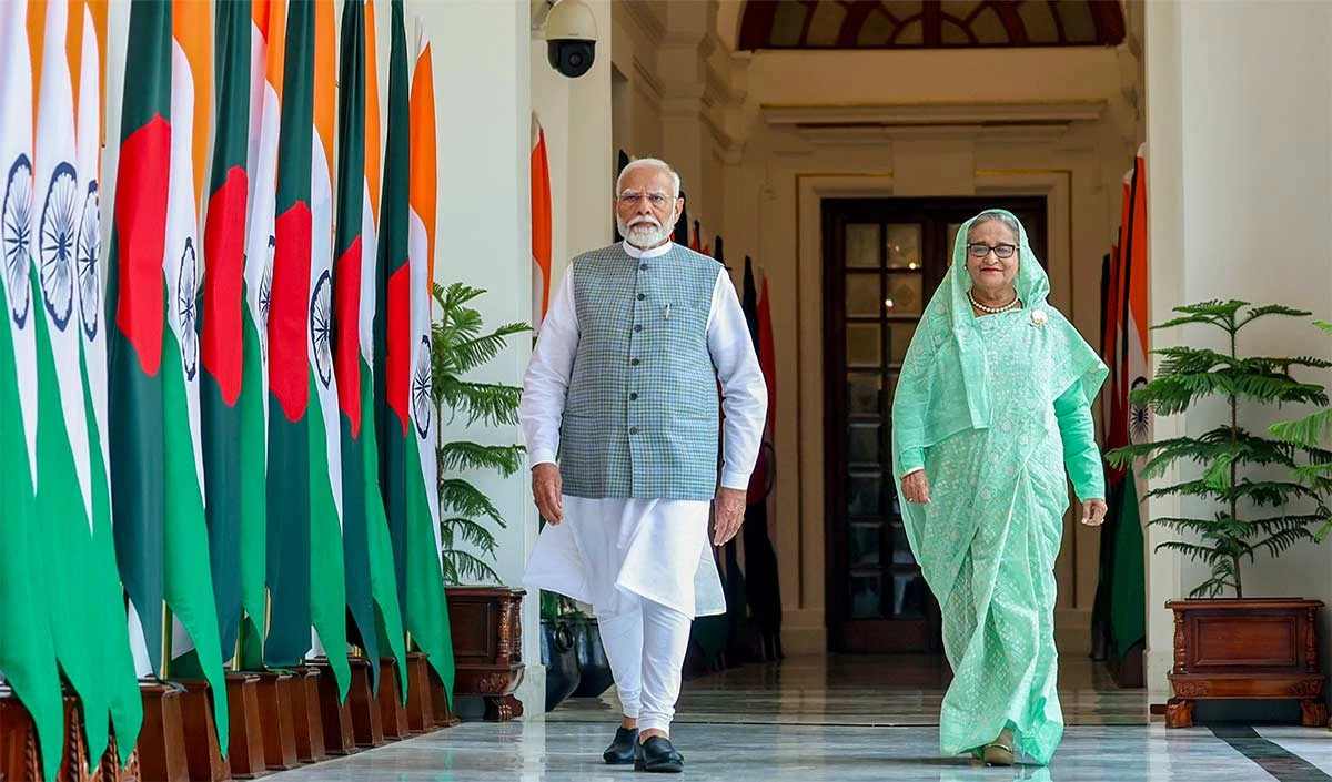 Modi Sheikh Hasina