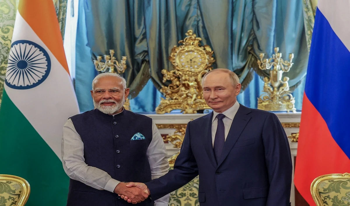 modi and putin