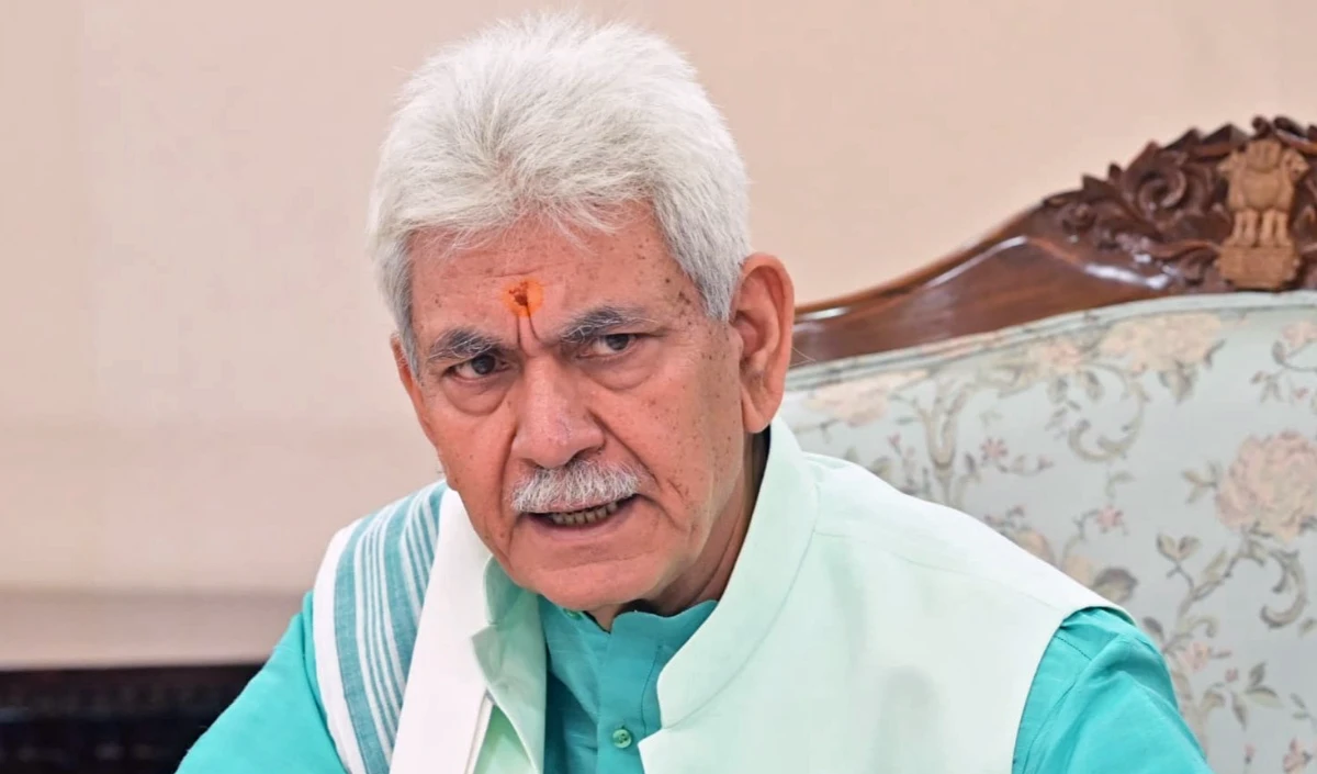 congratulations to jammu and kashmir for historic voting lieutenant governor manoj sinha - Prabhasakshi latest news in hindi