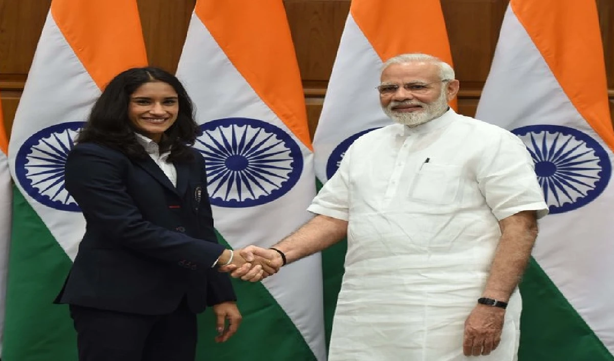 vinesh phogat said pm modi does not true love for players just wants to show strength - Prabhasakshi latest news in hindi