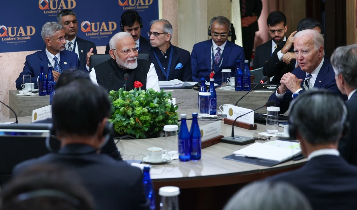 PM Modi With Biden