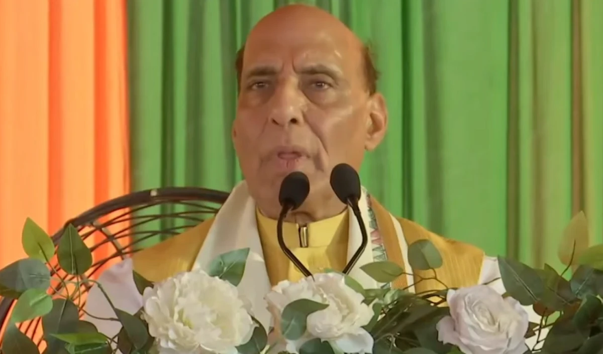 pakistan is pained to see democracy flourishing in jammu kashmir said rajnath singh - Prabhasakshi latest news in hindi