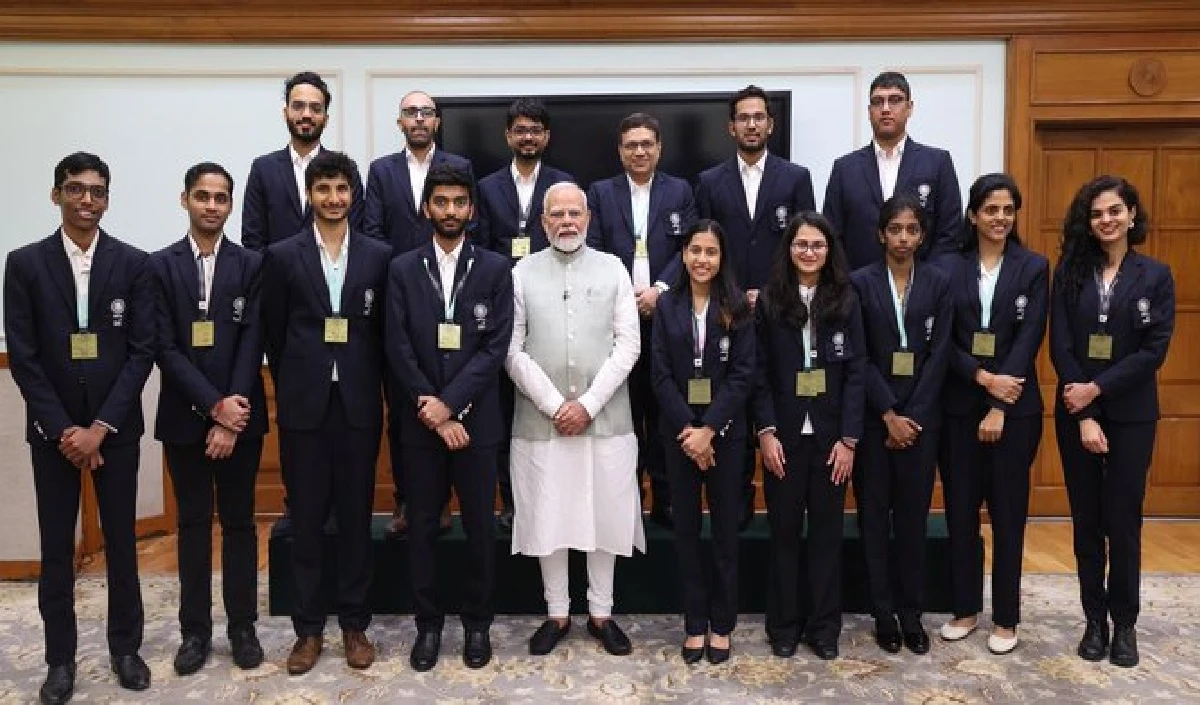 Pm meet Chess Olympiad