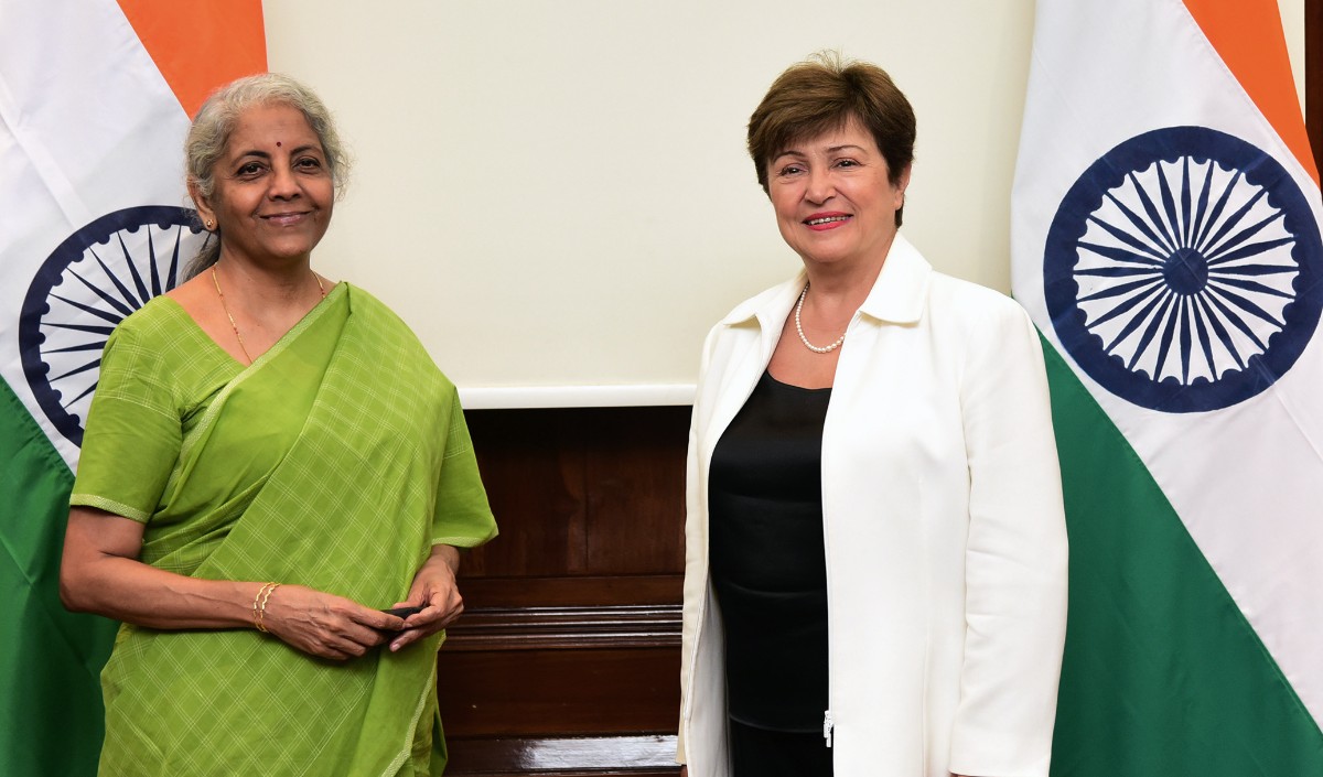 भारतीय अर्थव्यवस्था के 2025 में थोड़ा कमजोर रहने की आशंकाः IMF MD