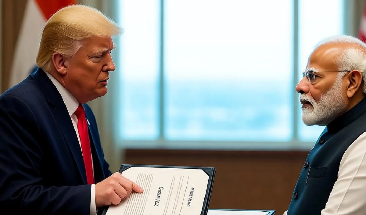गाजा शांति योजना पर PM मोदी का वैश्विक प्रभाव: ट्रंप ने किया समर्थन? Trump Supports Modi Gaza Peace news image