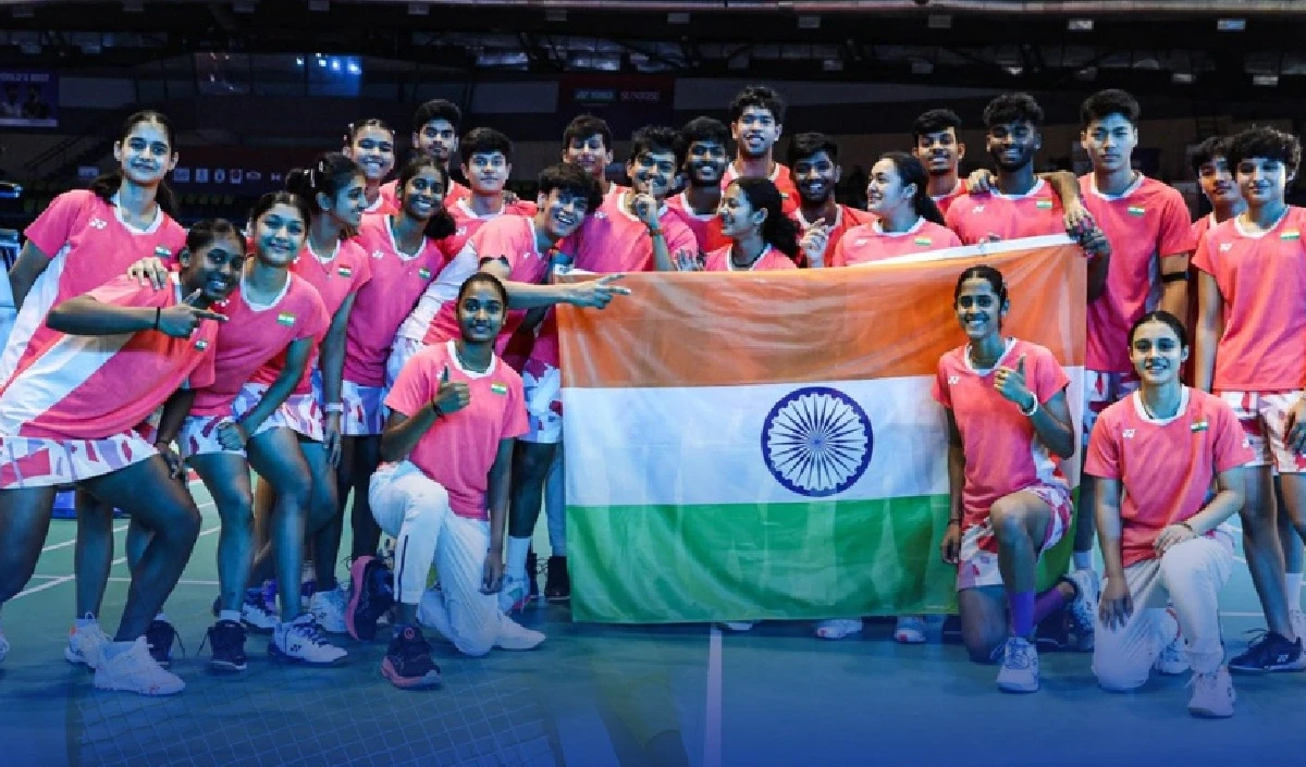 भारत ने BWF जूनियर बैडमिंटन में रचा इतिहास: पहली बार जीता कांस्य पदक! India Wins Badminton Bronze news image