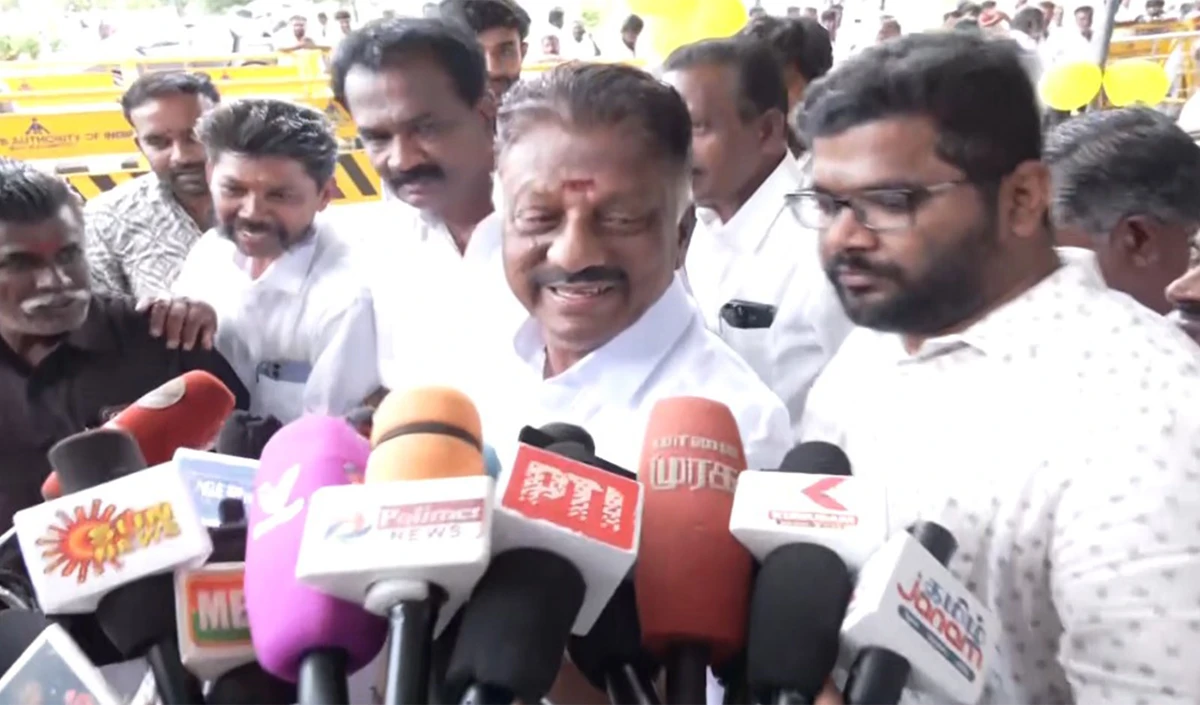 2026 चुनाव से पहले AIADMK की एकजुटता पर जोर, OPS ने BJP की पहल को सराहा