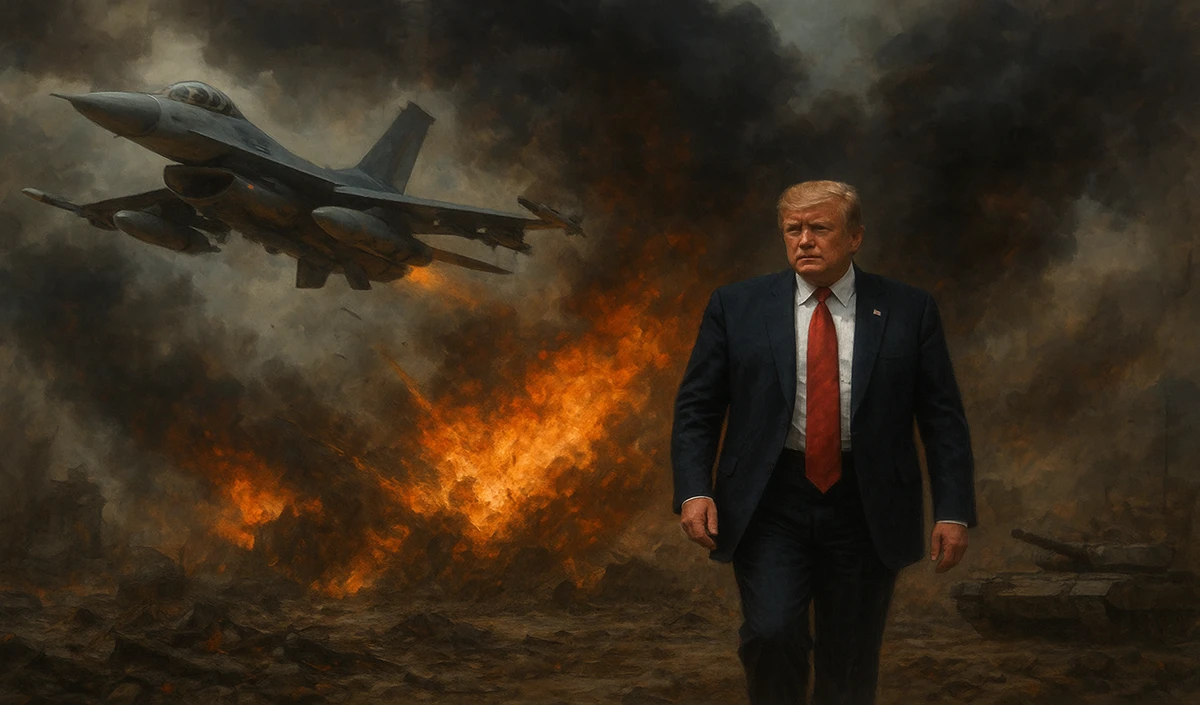 अचानक शुरू हो गए भीषण हवाई हमले, F-16 रॉकेट से हमला, देश छोड़कर भागे लोग, जंग में कूदे ट्रंप