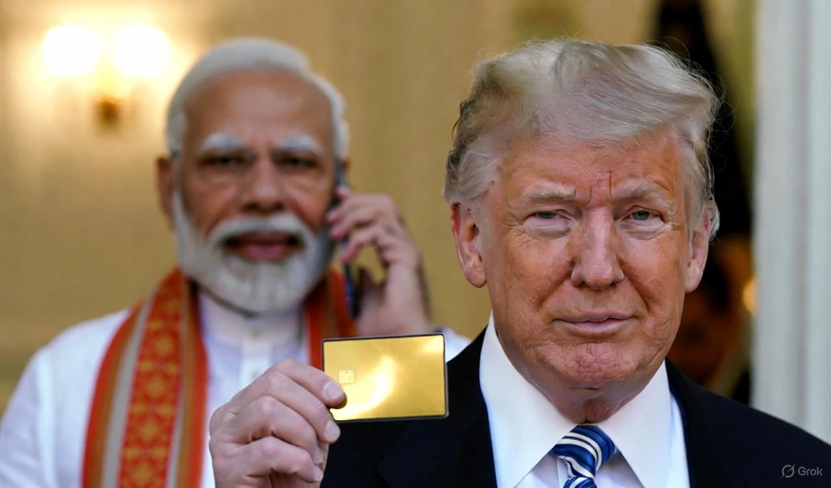 गोल्ड कार्ड लॉन्च करते हुए इधर ट्रंप का भारतीयों को लेकर बयान आया, उधर मोदी ने तुरंत अमेरिका फोन घुमाया, फिर...