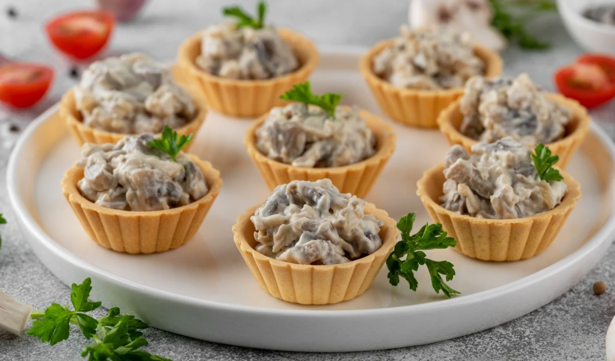 mushroom tartlets mushroom tartlets